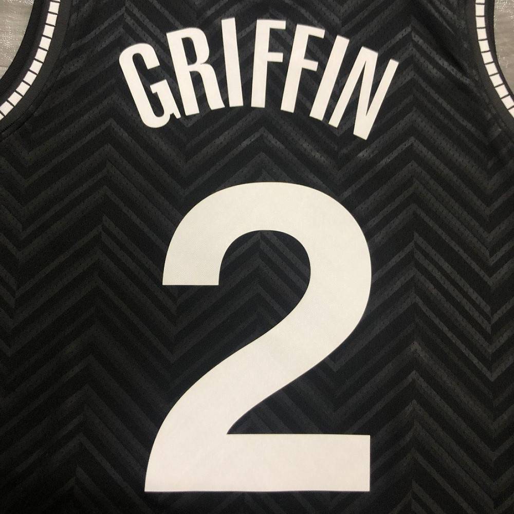 Men's Brooklyn Nets Blake Griffin Black 2020/21 Swingman Player Jersey – Earned Edition-Pro Kit Vault | Brand New 26/27 Sports Jerseys